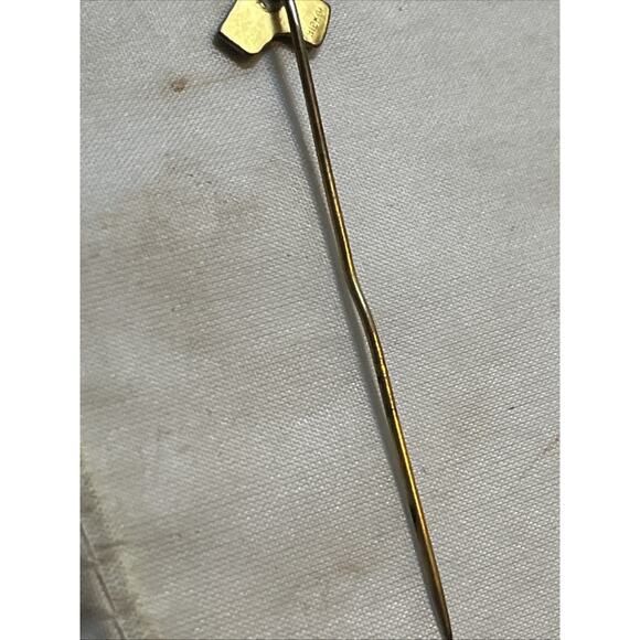 Antique Schnauzer Dog Stick Pin Hickok - Picture 4 of 4